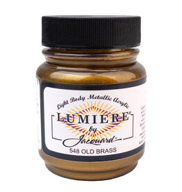 Jacquard Jacquard Lumiere Acrylic Paint, Old Brass 2¼oz