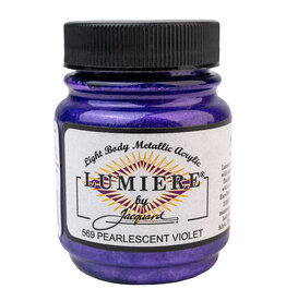 Jacquard Jacquard Lumiere Acrylic Paint, Pearlescent Violet 2¼oz