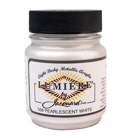 Jacquard Jacquard Lumiere Acrylic Paint, Pearlescent White 2¼oz