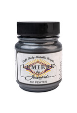 Jacquard Jacquard Lumiere Acrylic Paint, Pewter 2¼oz