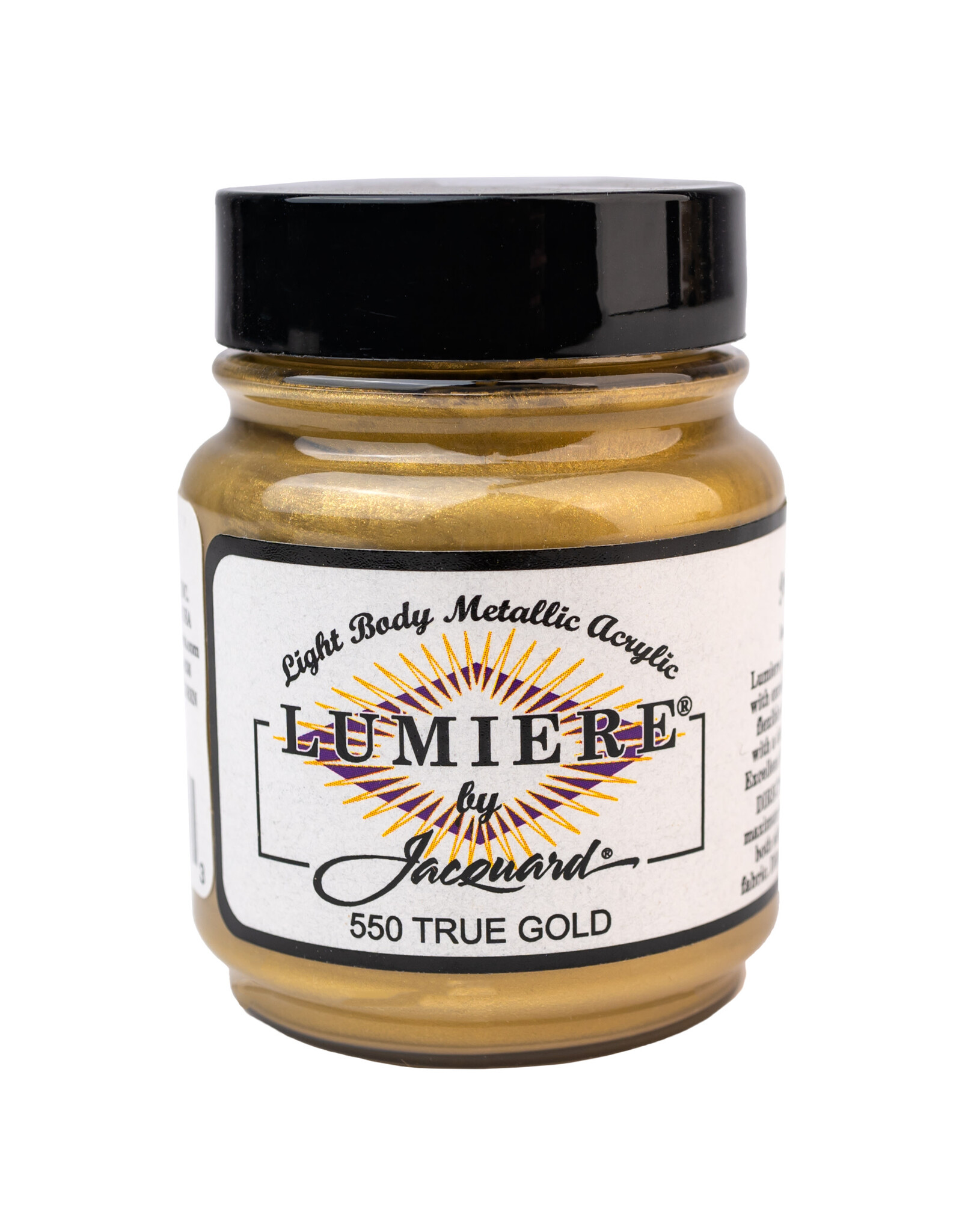 Jacquard Jacquard Lumiere Acrylic Paint, True Gold 2¼oz