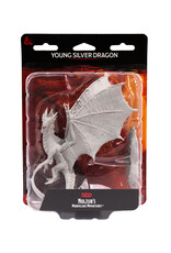 WIZKIDS D&D Nolzur`s Marvelous  Miniatures Young Silver Dragon