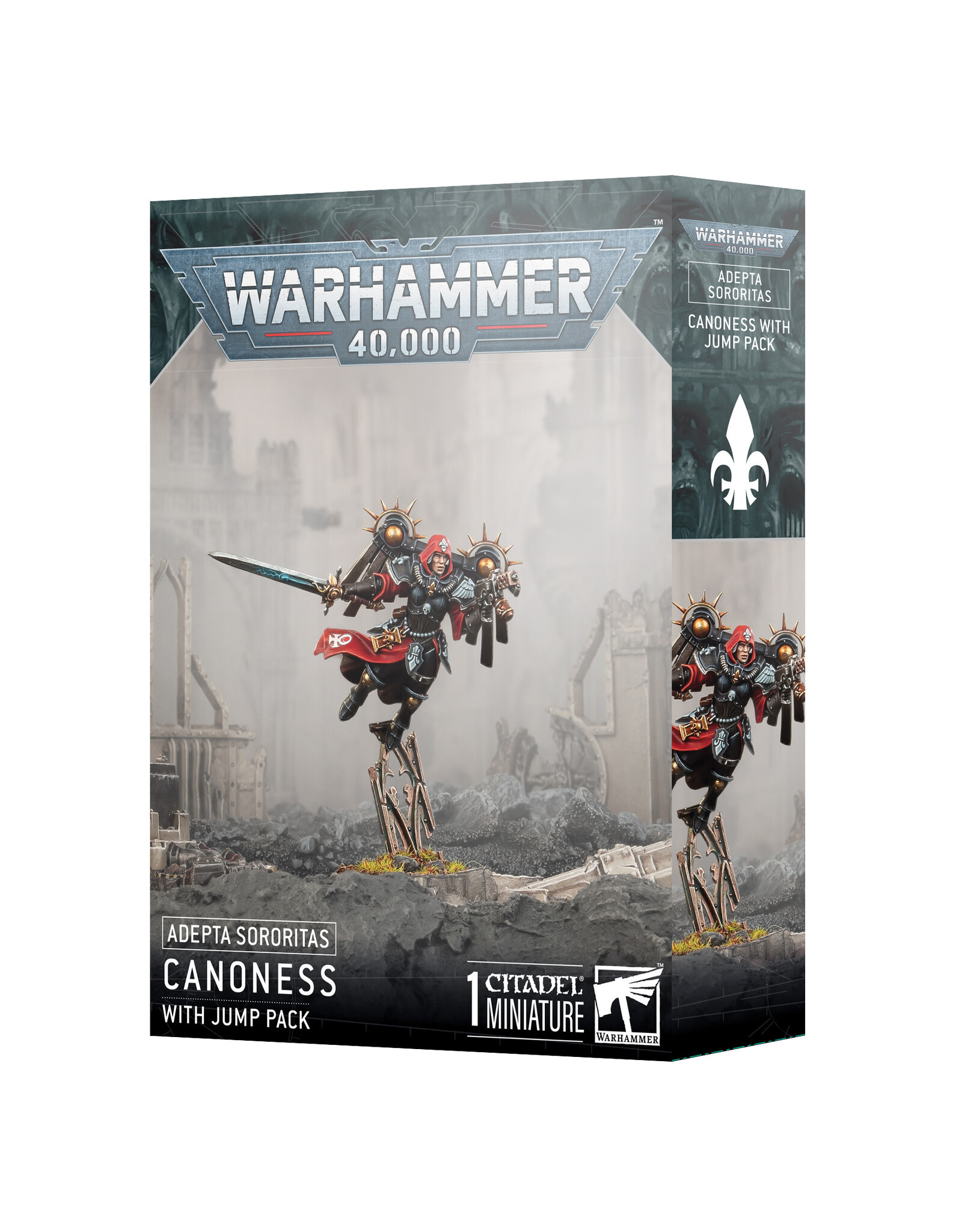 Games Workshop Adepta Sororitas Canoness with Jump Pack