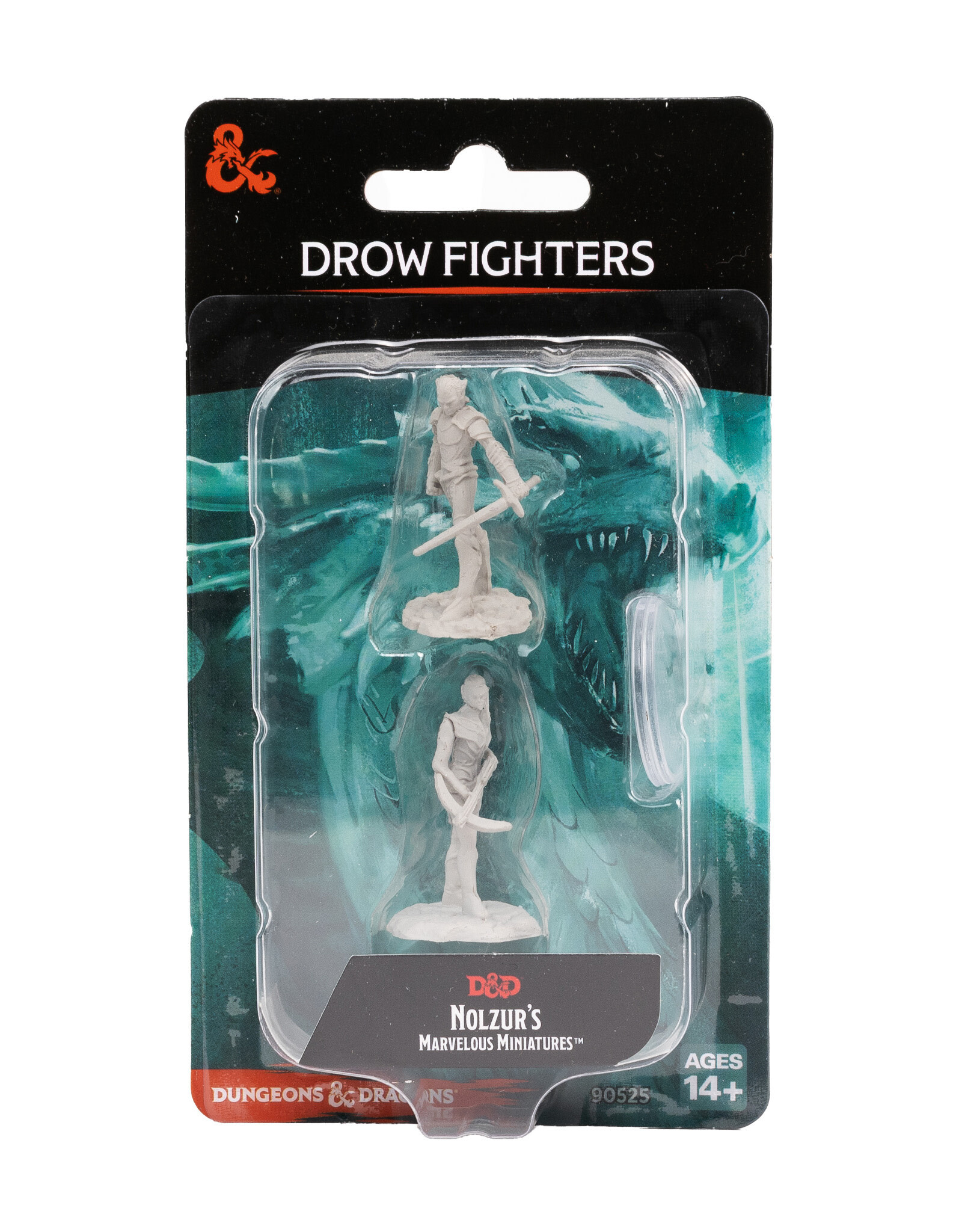 WIZKIDS D&D Nolzur`s Marvelous  Miniatures Drow Fighters