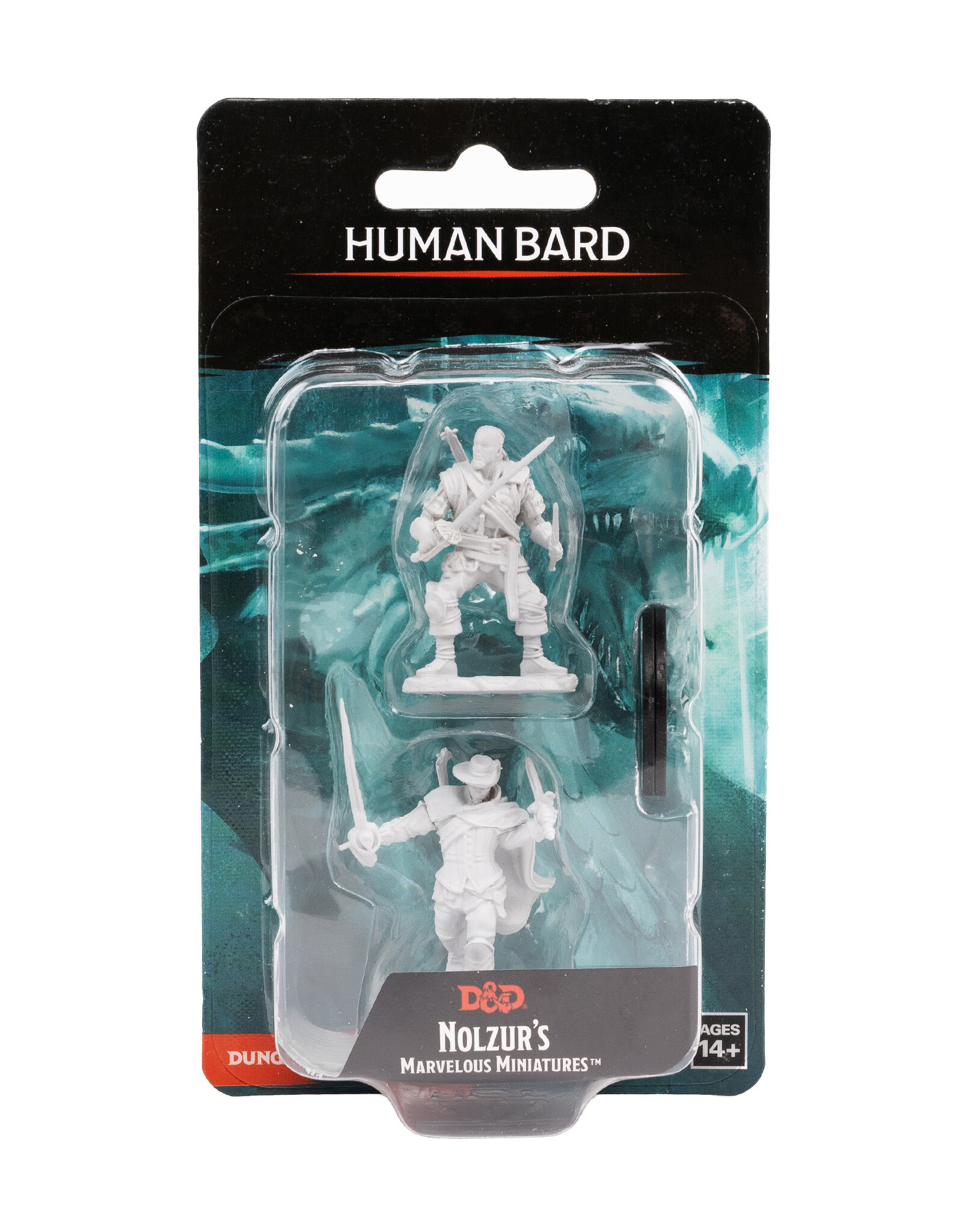 WIZKIDS D&D Nolzur`s Marvelous  Miniatures  Human Bard Male
