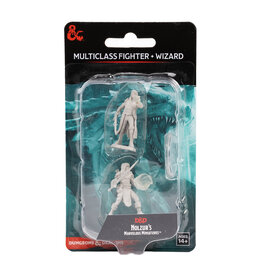 WIZKIDS D&D Nolzur`s Marvelous  Miniatures  Multiclass Fighter + Wizard Male