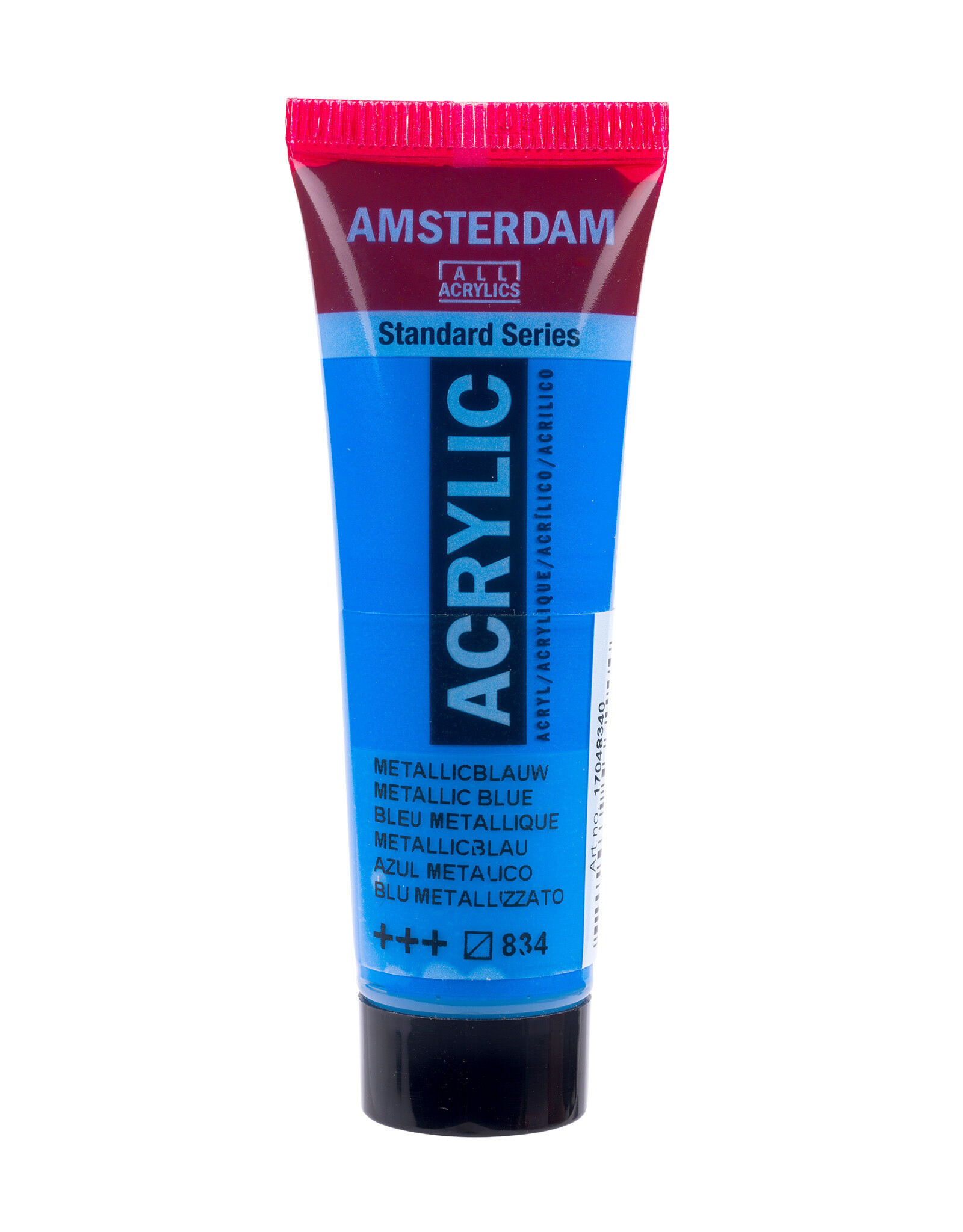 Royal Talens Amsterdam Standard Acrylic, Metallic Blue 20ml