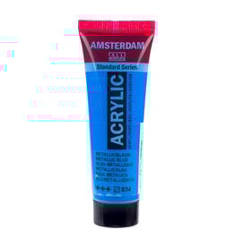 Royal Talens Amsterdam Standard Acrylic, Metallic Blue 20ml