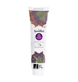 SPEEDBALL ART PRODUCTS Speedball Fabric Block Printing Ink, Black, 5oz