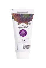 SPEEDBALL ART PRODUCTS Speedball Fabric Block Printing Ink, Opaque White, 2.5oz