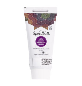 SPEEDBALL ART PRODUCTS Speedball Fabric Block Printing Ink, Opaque White, 2.5oz