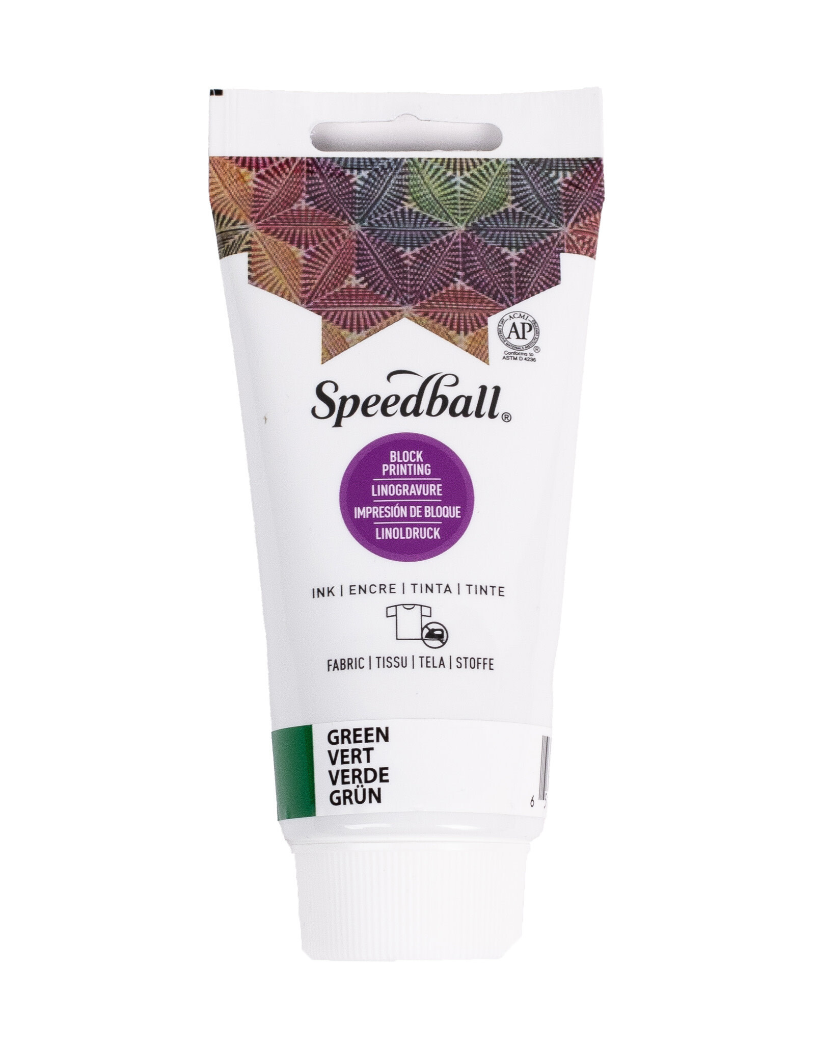 SPEEDBALL ART PRODUCTS Speedball Fabric Block Printing Ink, Green, 2.5oz