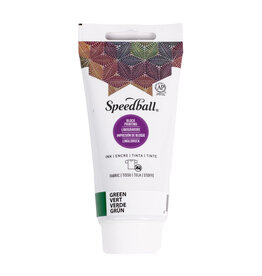 SPEEDBALL ART PRODUCTS Speedball Fabric Block Printing Ink, Green, 2.5oz