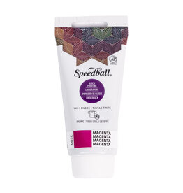 SPEEDBALL ART PRODUCTS Speedball Fabric Block Printing Ink, Magenta, 2.5oz