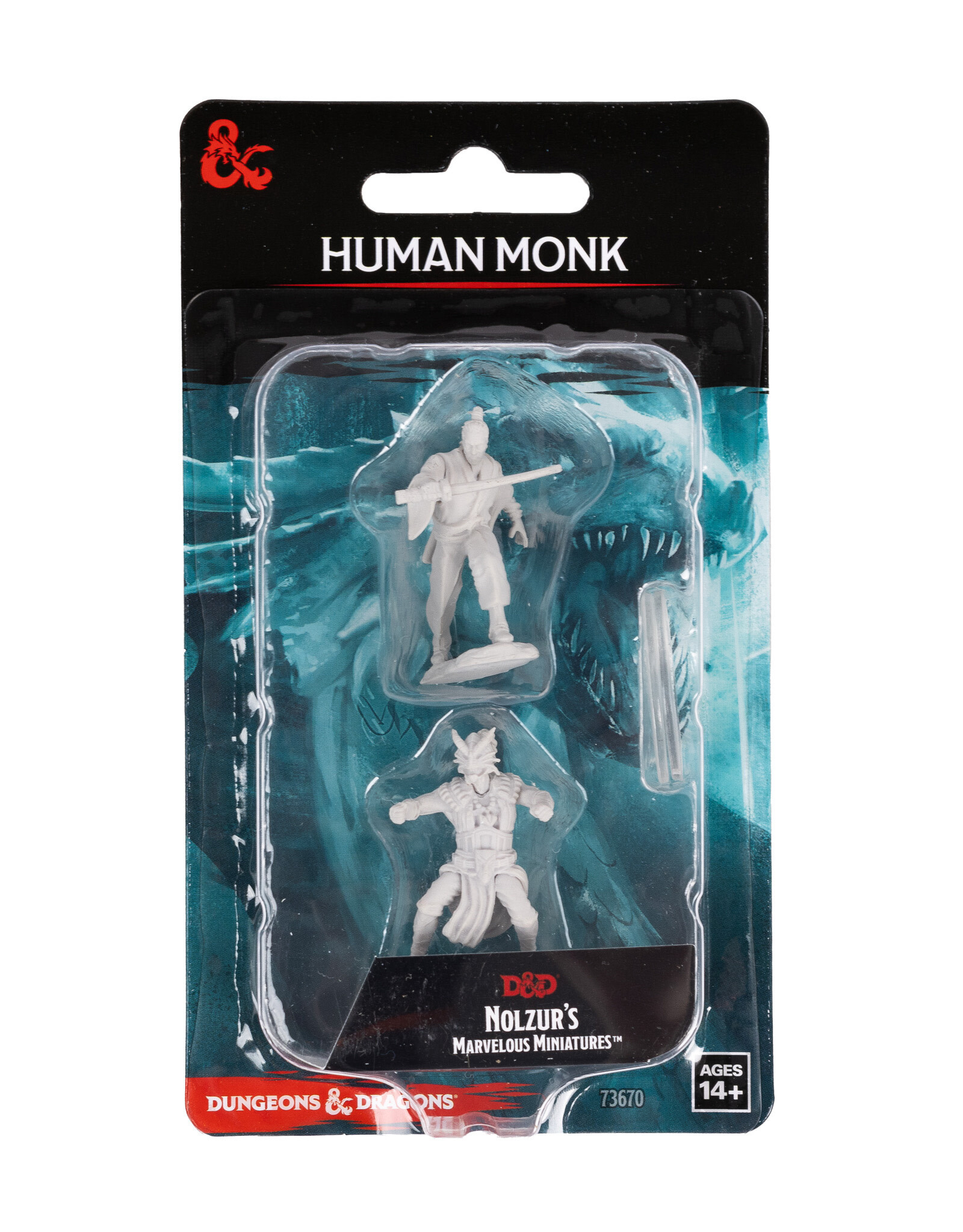 WIZKIDS D&D Nolzur`s Marvelous  Miniatures  Male Human Monk