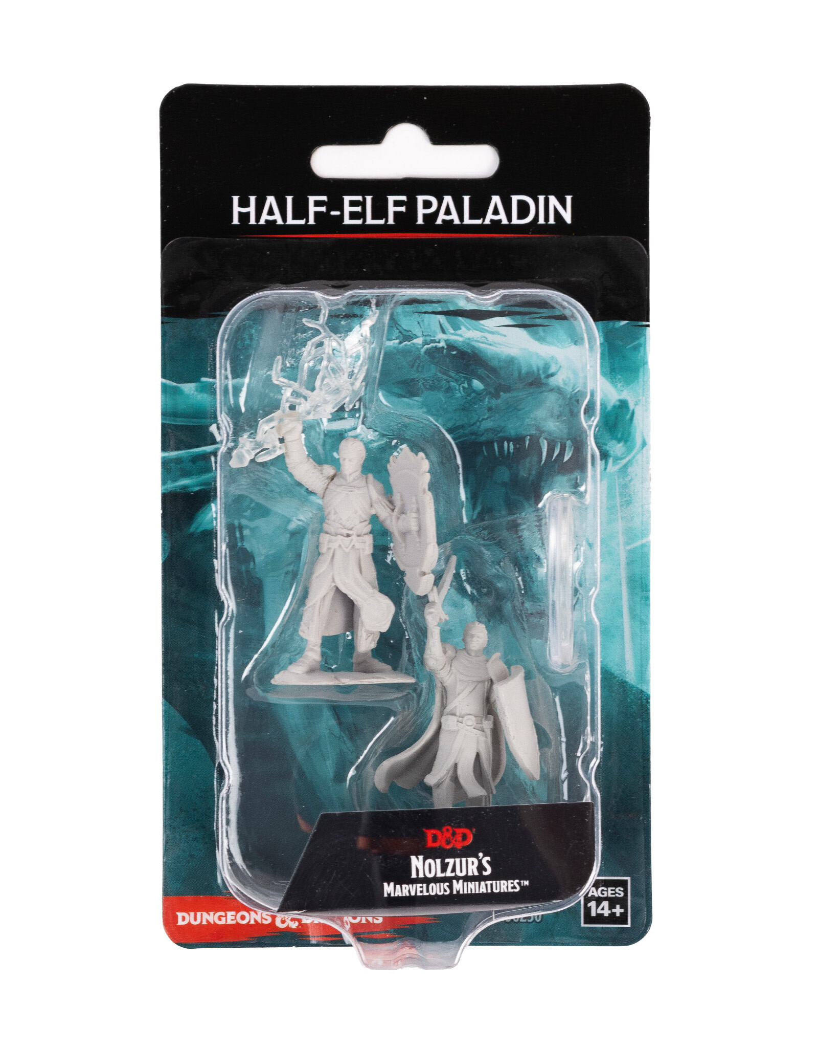 WIZKIDS D&D Nolzur`s Marvelous  Miniatures  Half Elf Paladin Male