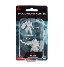 WIZKIDS D&D Nolzur`s Marvelous  Miniatures Dragonborn Fighter Male