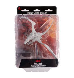 WIZKIDS D&D Nolzur`s Marvelous  Miniatures  Young White Dragon