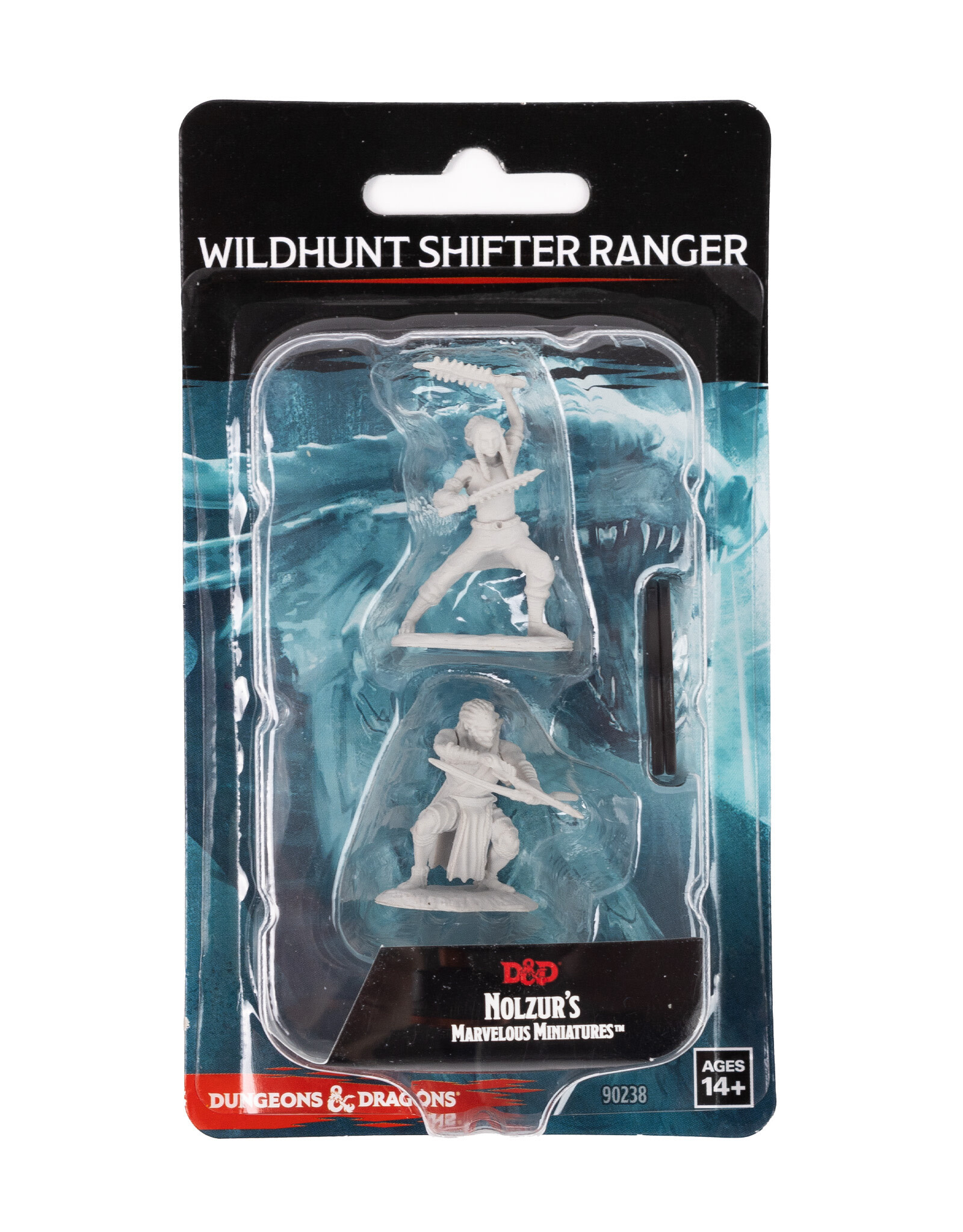 WIZKIDS D&D Nolzur`s Marvelous  Miniatures Shifter Wildhunt Ranger Male