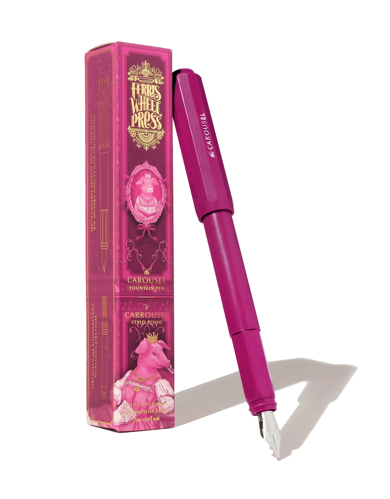 Ferris Wheel Press Carousel Fountain Pen, Little Miss Jubilee (F)