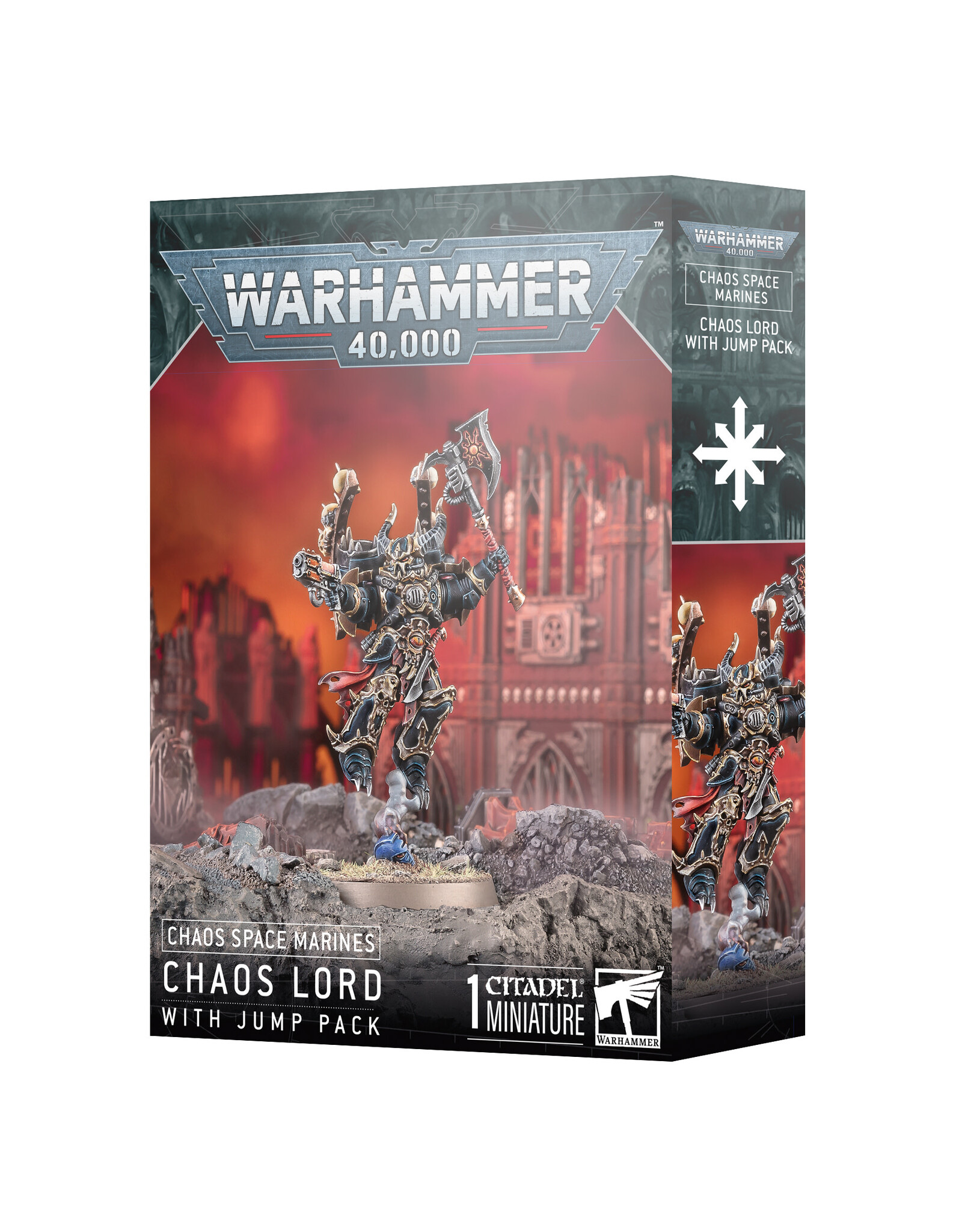 Games Workshop Chaos Space Marines Chaos Lord with Jump Pack