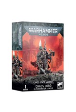 Games Workshop Chaos Space Marines Chaos Lord in Terminator Armour / Chaos Sorcerer in Terminator Armour