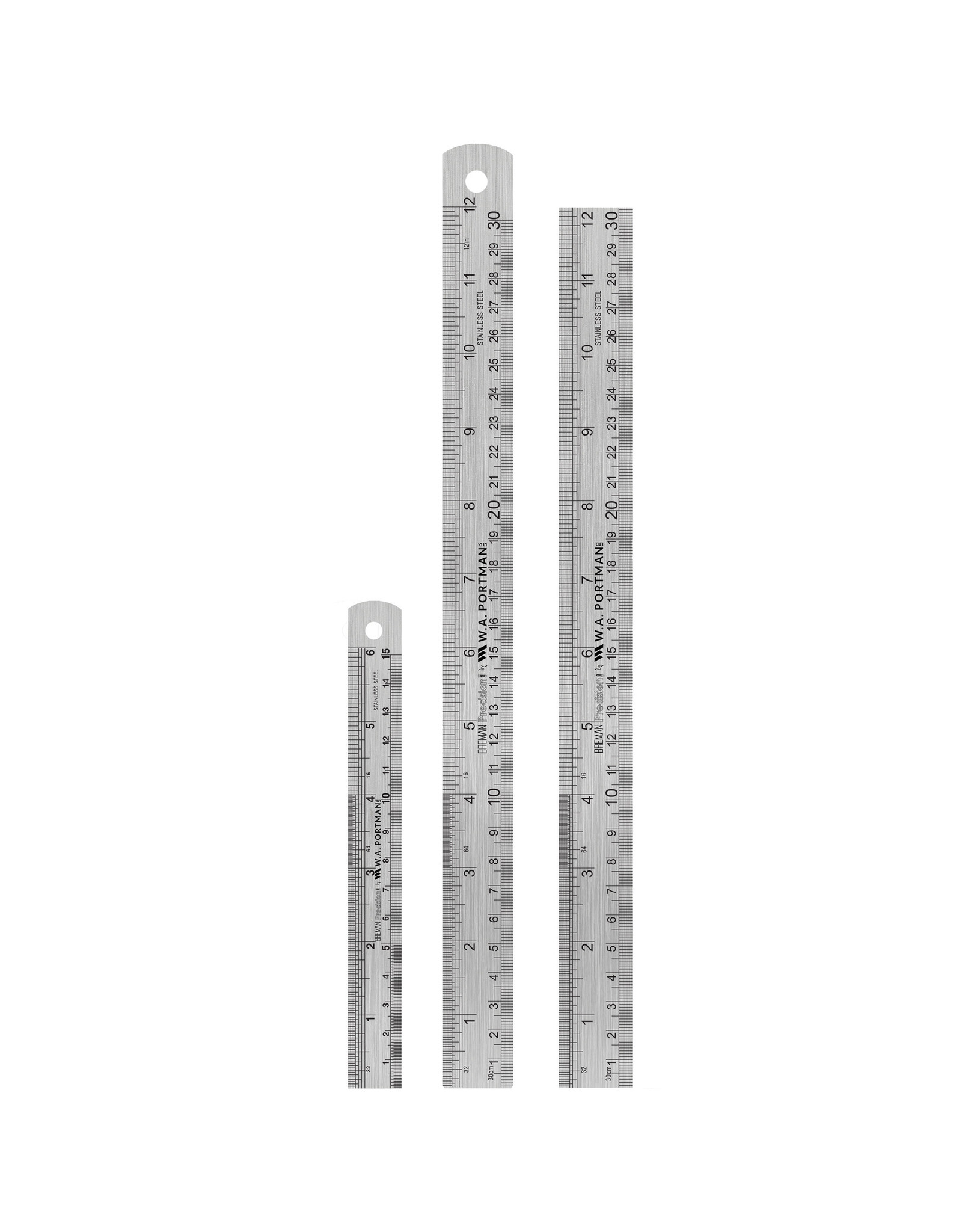W.A. Portman WA Portman 3pc Ruler Set