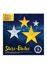 AITOH Aitoh Origami Paper, Stars, 18 Sheets