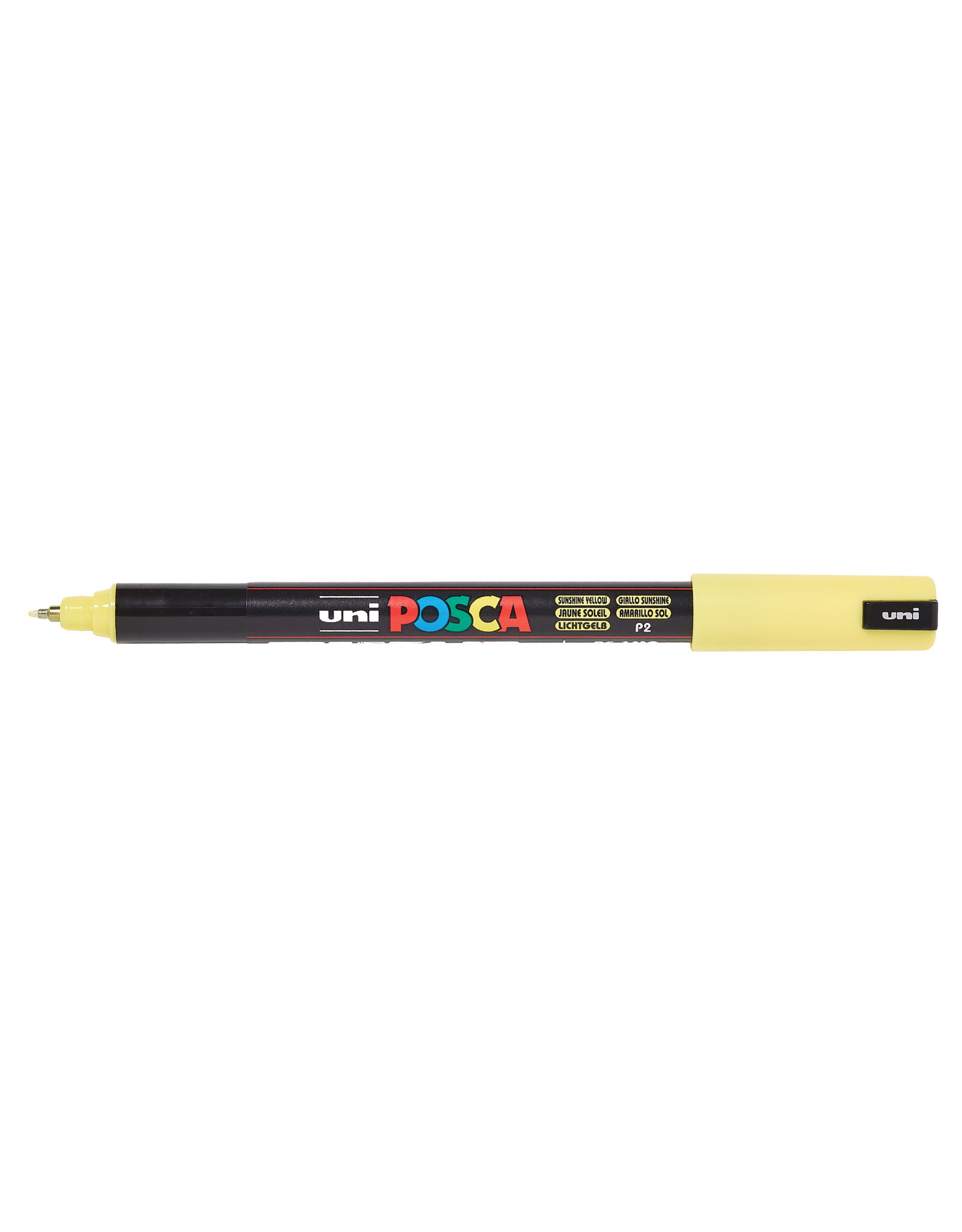 POSCA Uni POSCA Paint Marker, Extra Fine Metal Tip, Sunshine Yellow