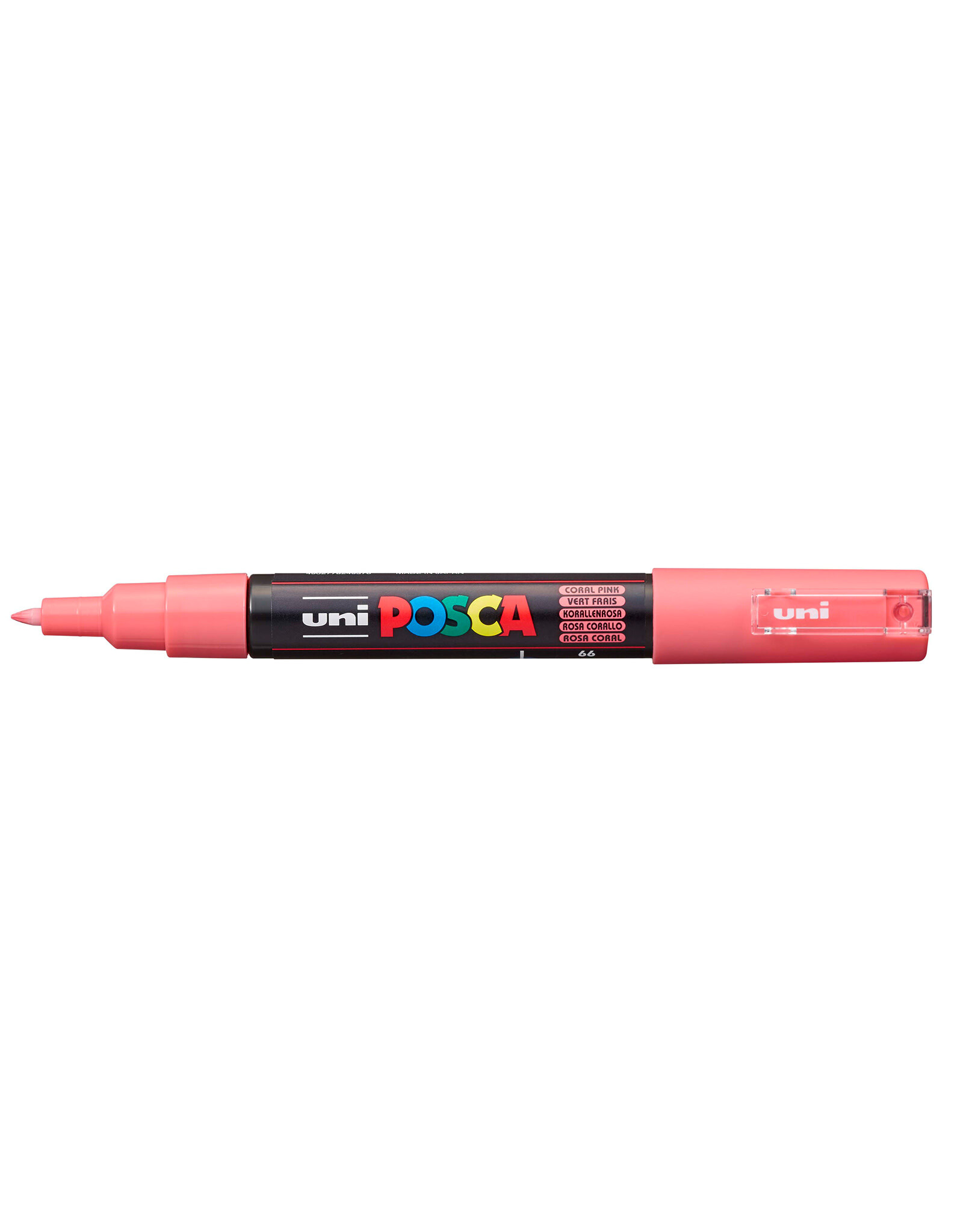 POSCA Uni POSCA Paint Marker, Extra Fine, Coral Pink