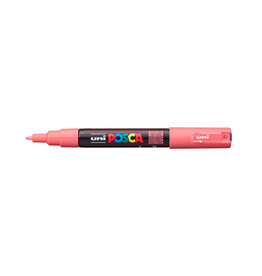 POSCA Uni POSCA Paint Marker, Extra Fine, Coral Pink