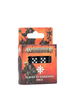 Games Workshop Slaves to Darkness Dice  LIMITED EDITION