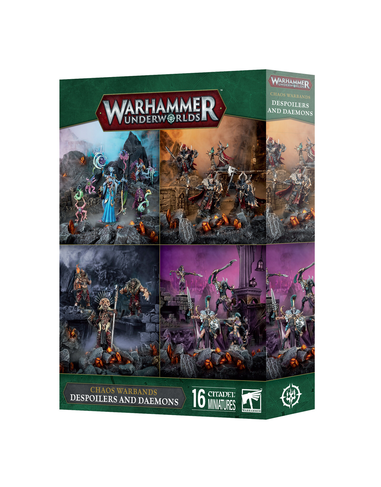 Games Workshop Warhammer Underworlds Chaos Warbands Despoilers and Daemons