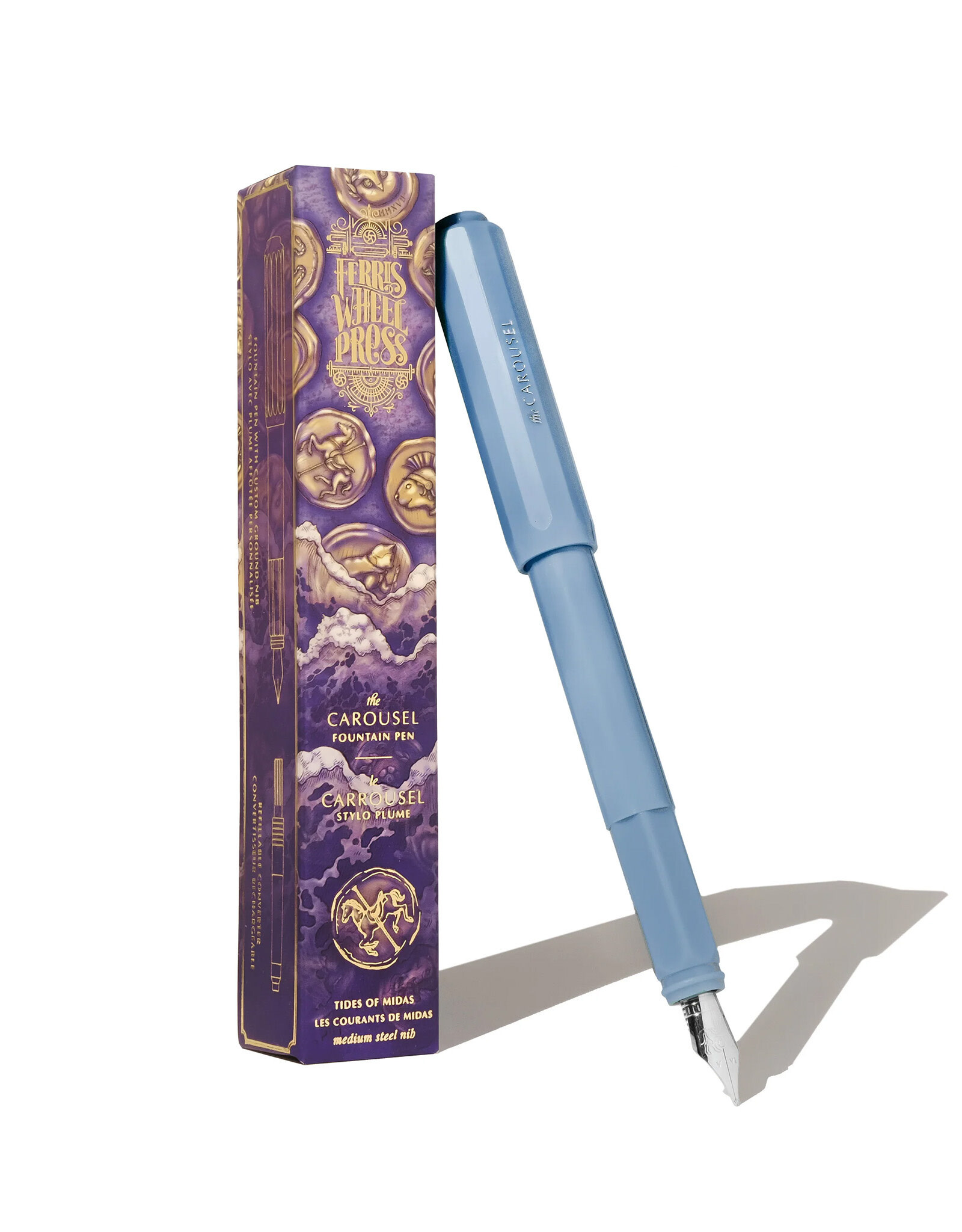 Ferris Wheel Press Carousel Fountain Pen -Tides of Midas (F)
