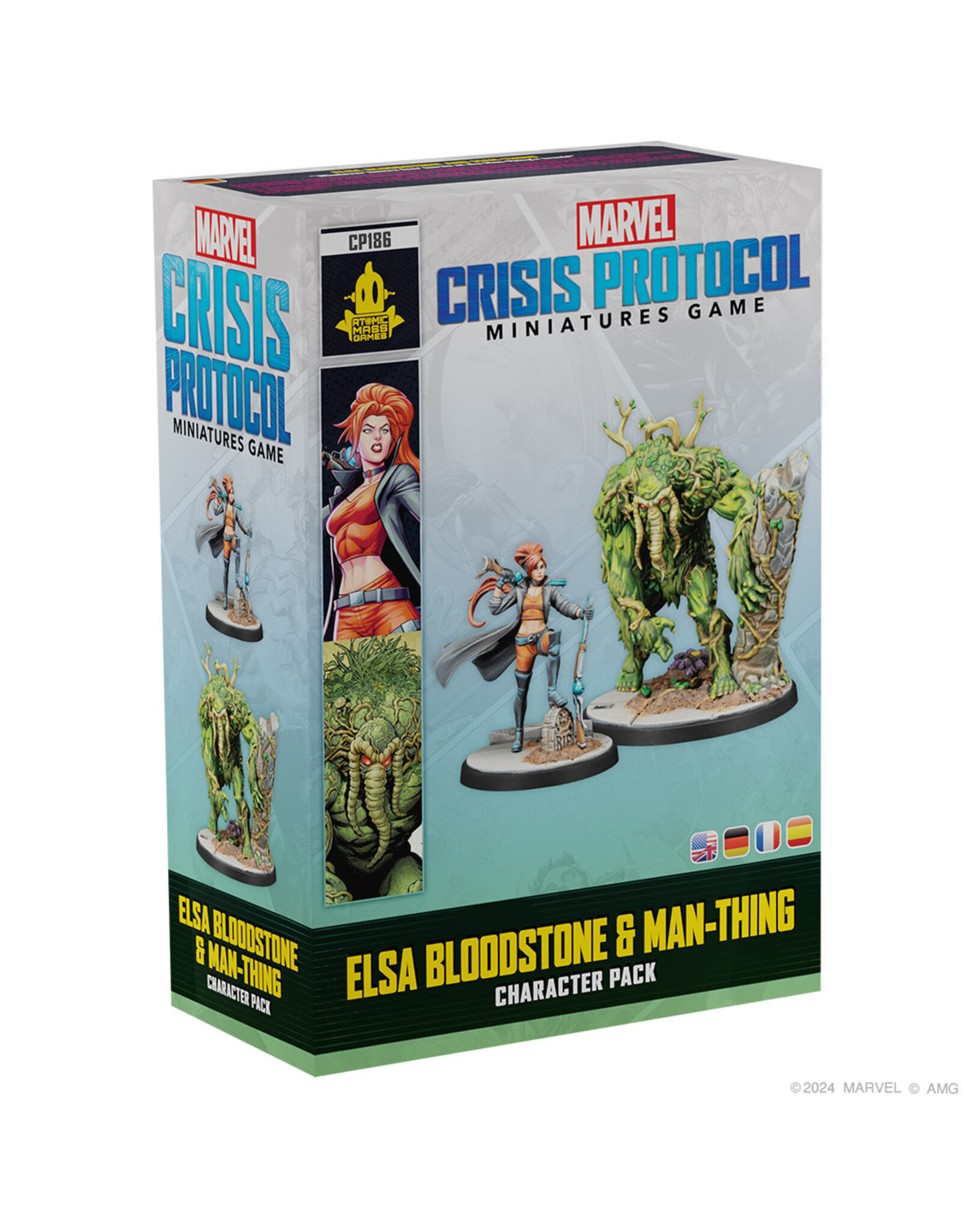Marvel Crisis Protocol Marvel Crisis Protocol  Elsa Bloodstone & Man-Thing
