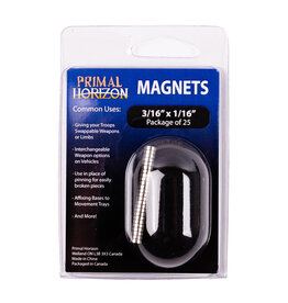 Primal Horizon Primal Horizon Magnets 3/16 in x 1/16 in 25 Pack