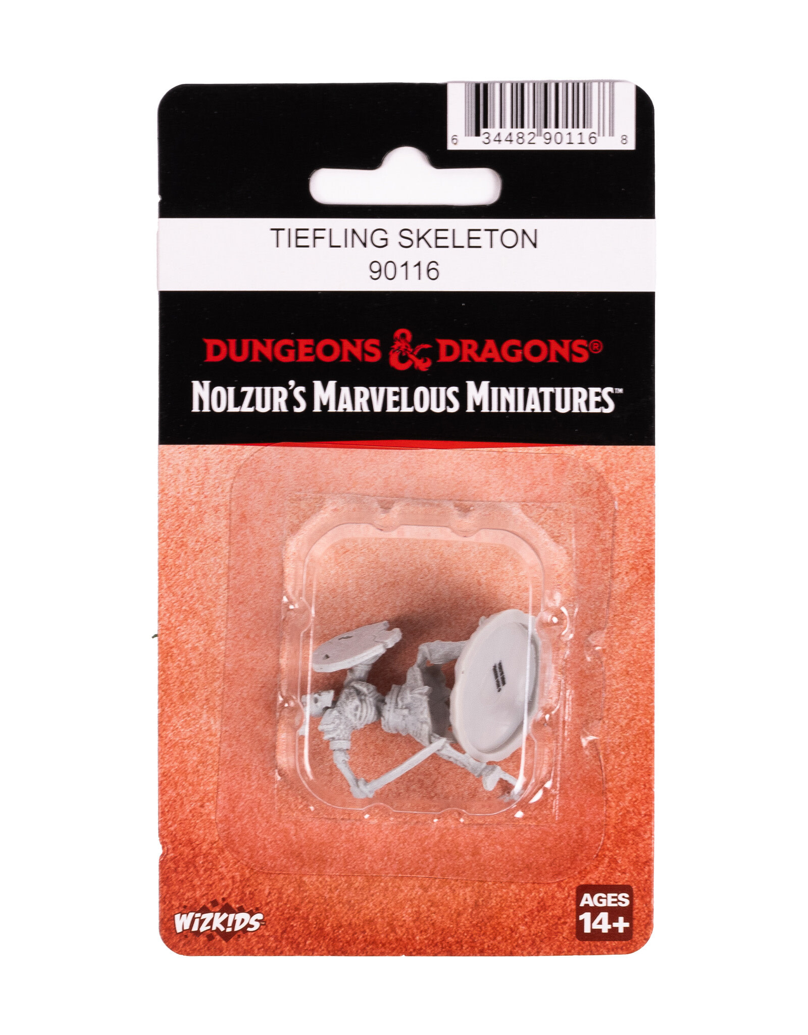WIZKIDS D&D Nolzur's Marvelous  Miniatures  Tiefling Skeleton
