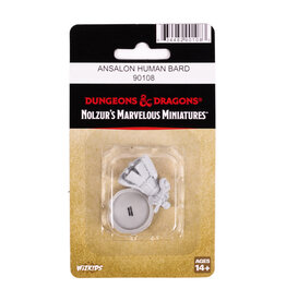 WIZKIDS D&D Nolzur's Marvelous  Miniatures  Ansalon Human Bard