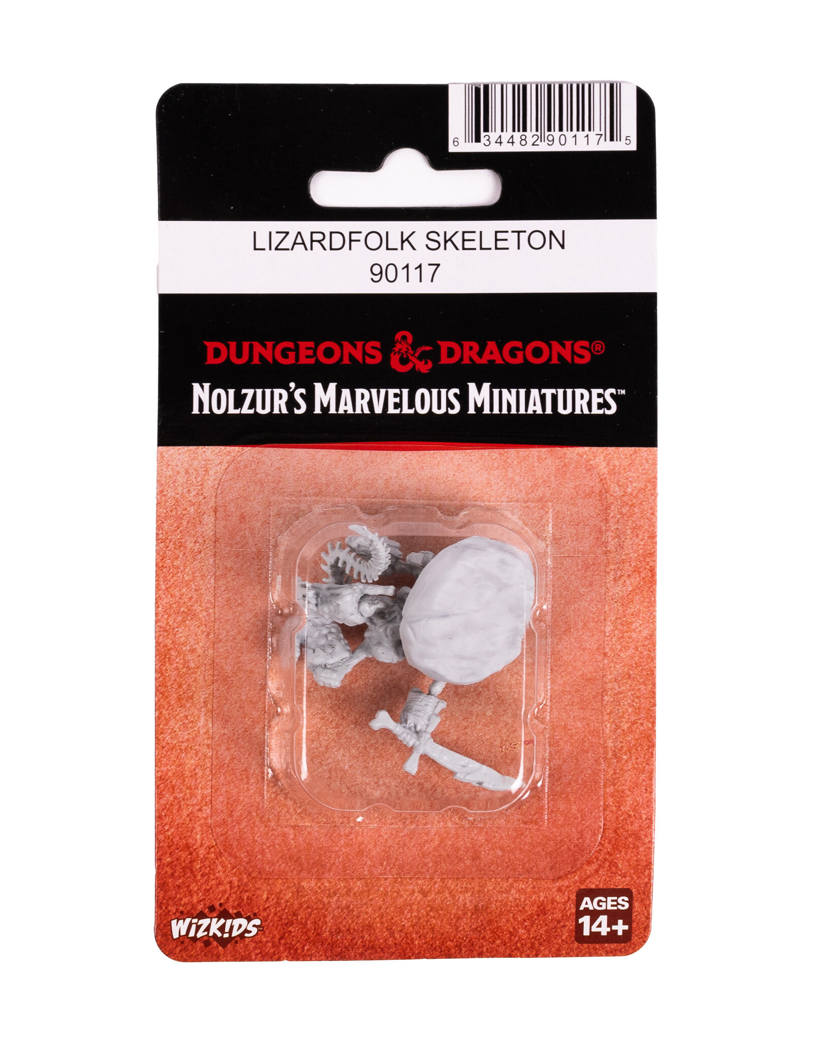 WIZKIDS D&D Nolzur's Marvelous  Miniatures  Lizardfolk Skeleton