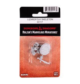 WIZKIDS D&D Nolzur's Marvelous  Miniatures  Lizardfolk Skeleton