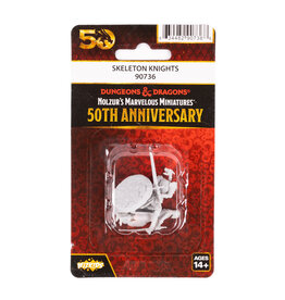 WIZKIDS D&D Nolzur's Marvelous  Miniatures Limited Edition 50th Anniversary  Skeleton Knights