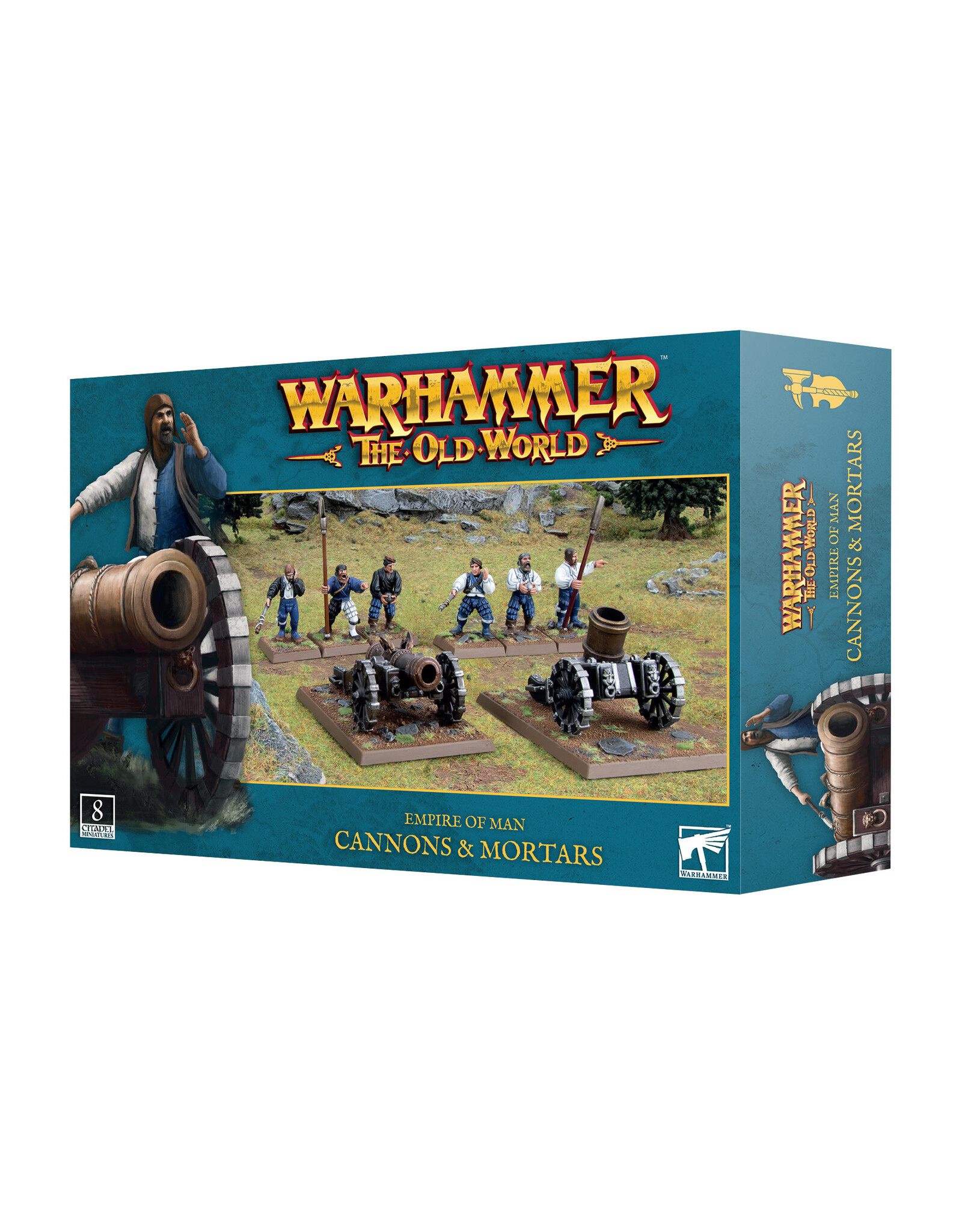 Games Workshop Empire of Man Cannons & Mortars