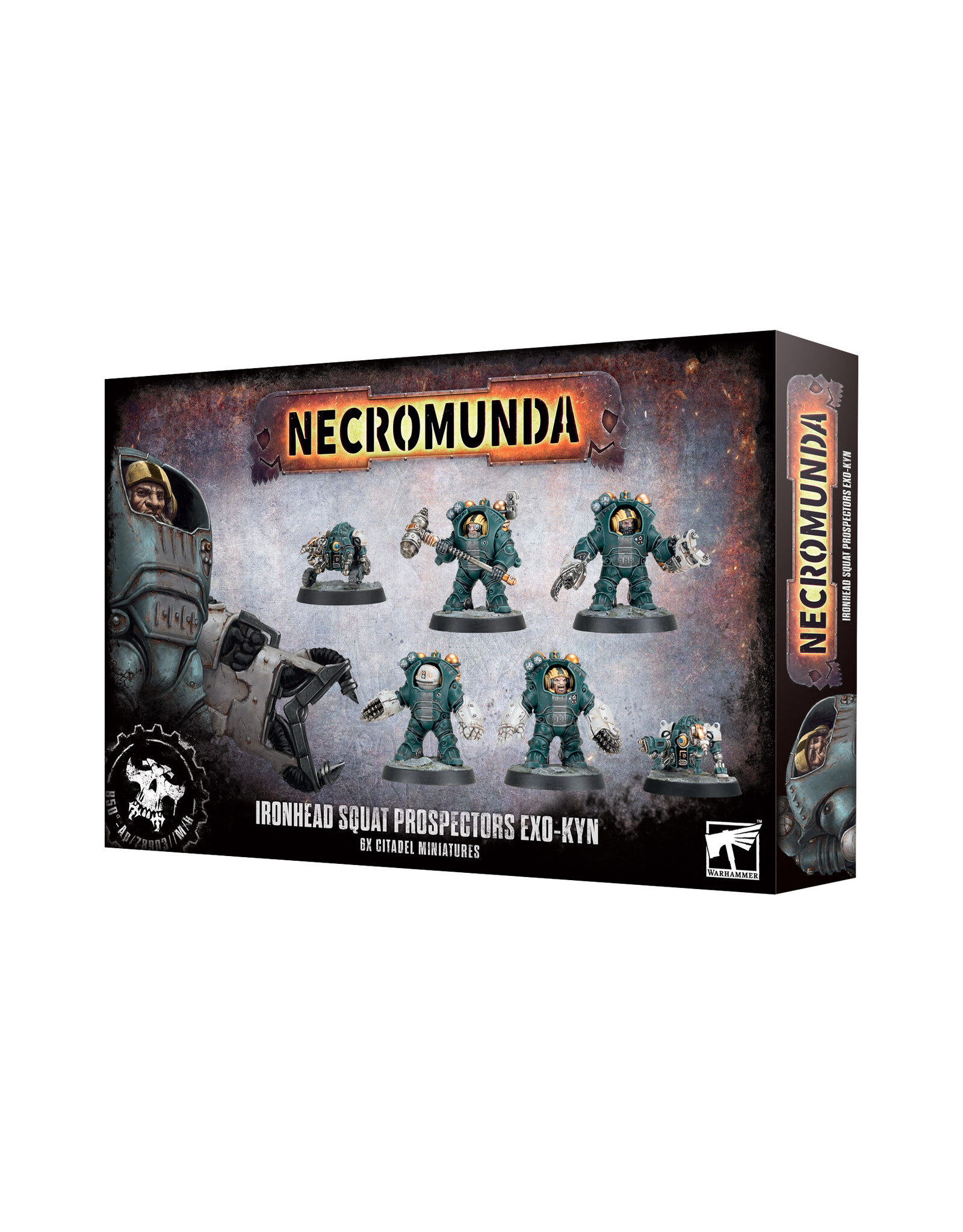 Games Workshop Necromunda Ironhead Squat Prospectors Exo-Kyn