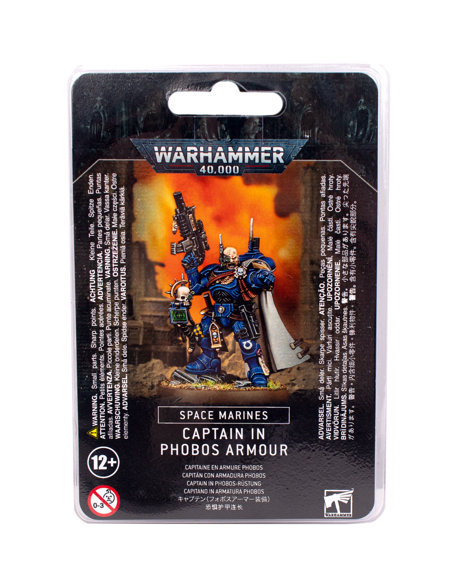 Games Workshop Space Marines Captain in Phobos Armour