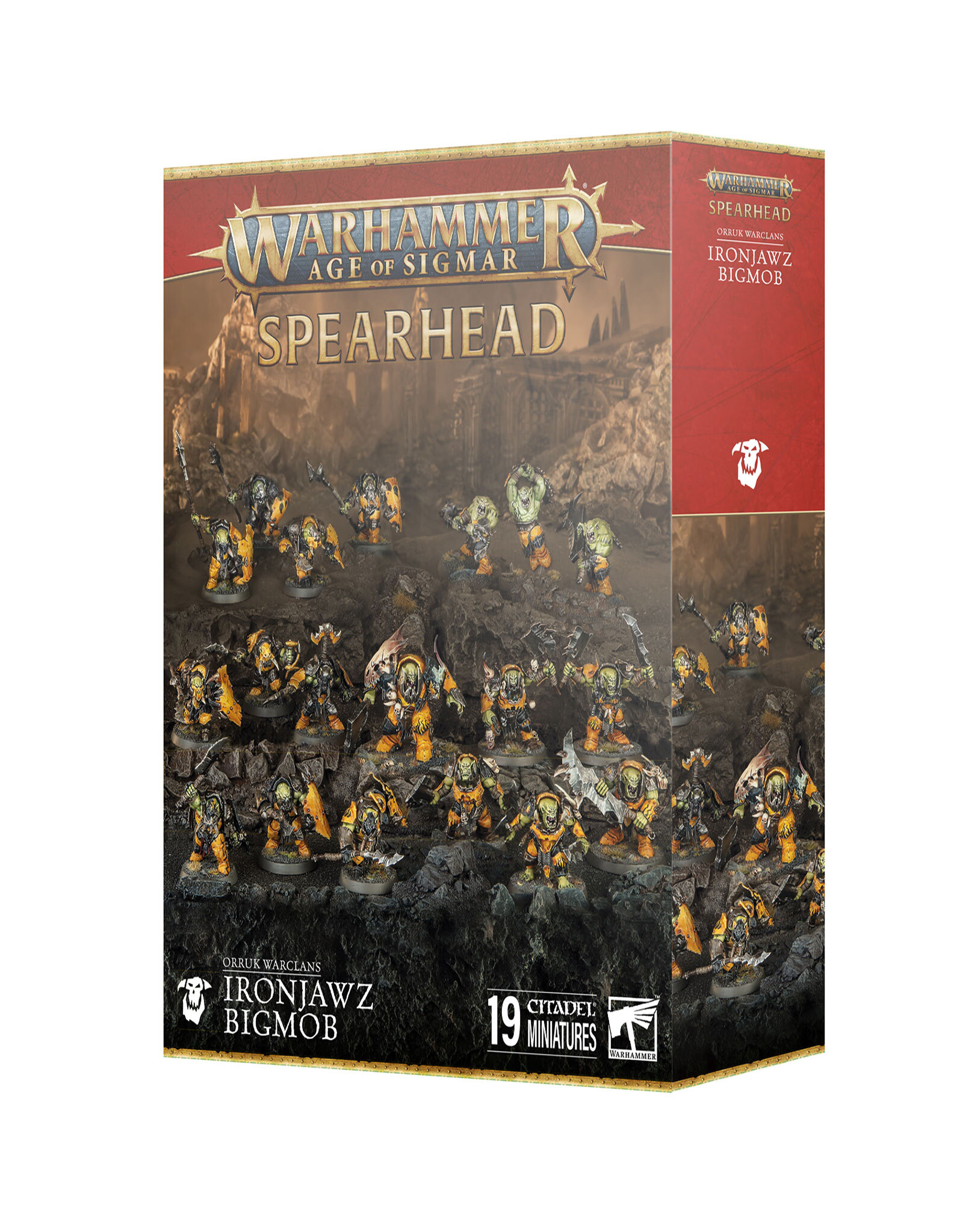Games Workshop Spearhead Orruck Warclans Ironjawz Bigmob