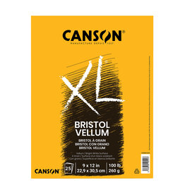 Canson Canson XL Bristol Vellum Pad, 9” x 12”