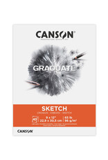 Canson Canson Graduate Sketch Pad, 9” x 12”