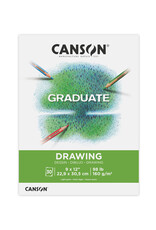 Canson Canson Graduate Drawing Pad, 9” x 12”