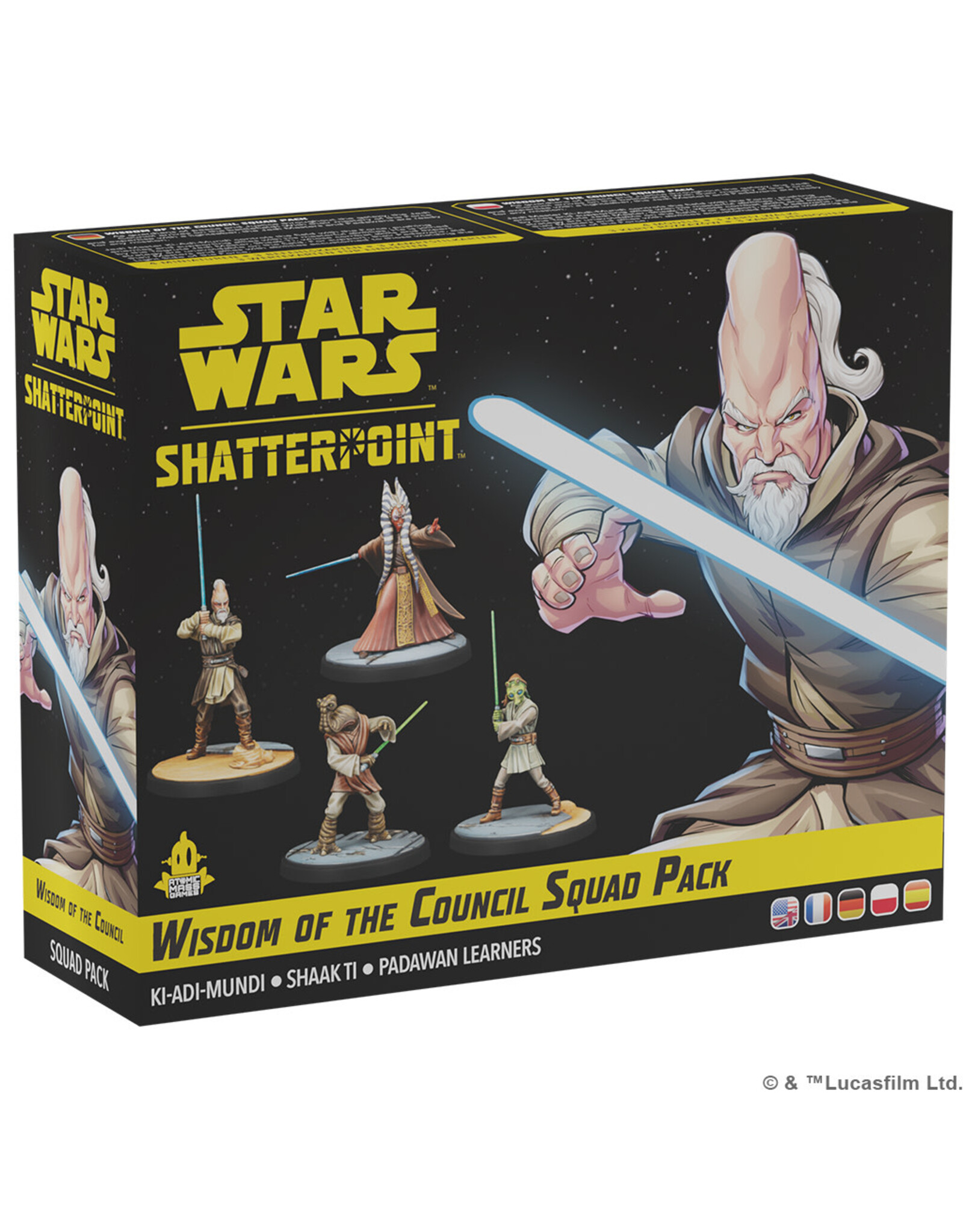 Star Wars Shatterpoint Star Wars Shatterpoint Wisdom of the Council Squad Pack