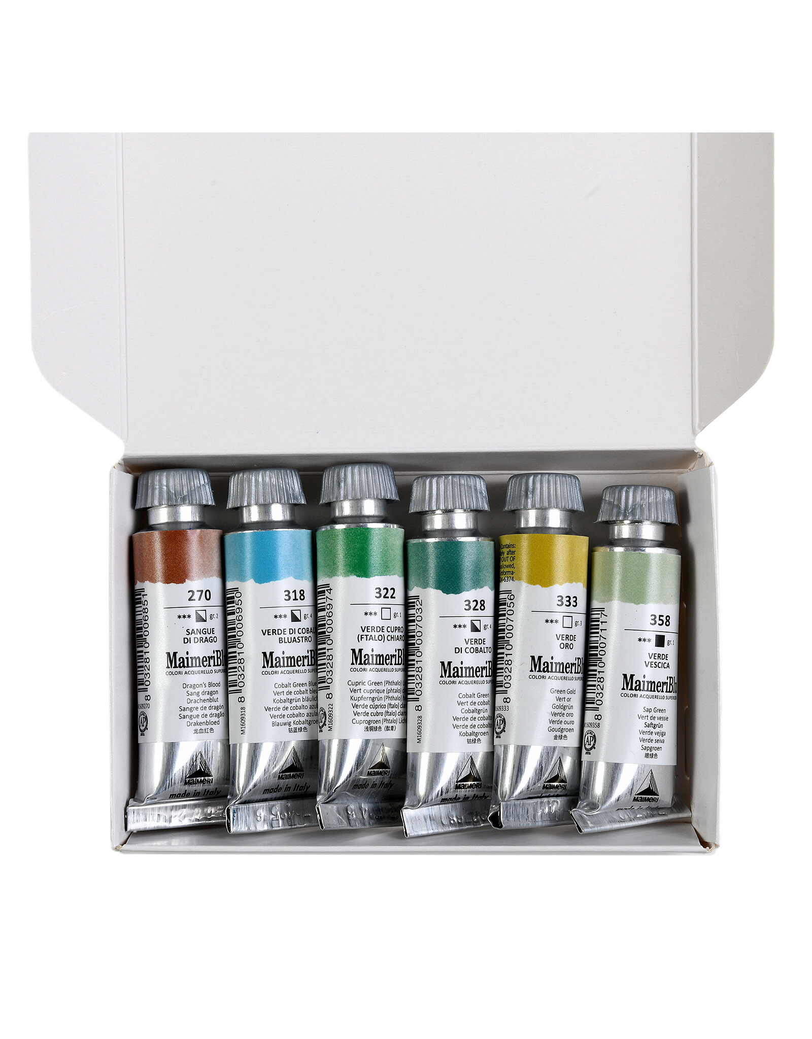 Maimeri MaimeriBlu Watercolors, Tuscany Set of 6